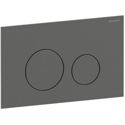 Geberit Sigma 40 Round Betätigungsplatte 115628QD1 Round, schwarzchrom / gebürstet, easy-to-clean-beschichtet, für 2-Mengen-Spülung, Round Geberit Sigma 40 Round Betätigungsplatte 115628QD1 Round, schwarzchrom / gebürstet, easy-to-clean-beschichtet, für 2-Mengen-Spülung, Round