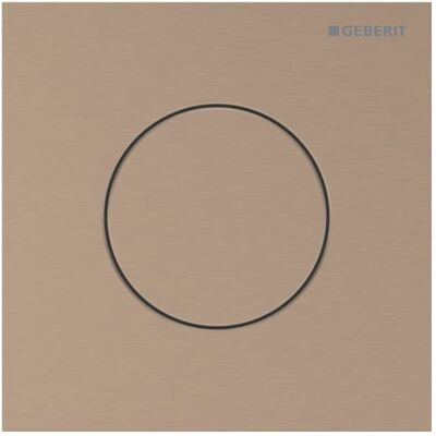 Geberit Typ 40 Urinal-Steuerung 116014QB1 pneumatisch, Round, rotgold / gebürstet, easy-to-clean-beschichtet Geberit Typ 40 Urinal-Steuerung 116014QB1 pneumatisch, Round, rotgold / gebürstet, easy-to-clean-beschichtet