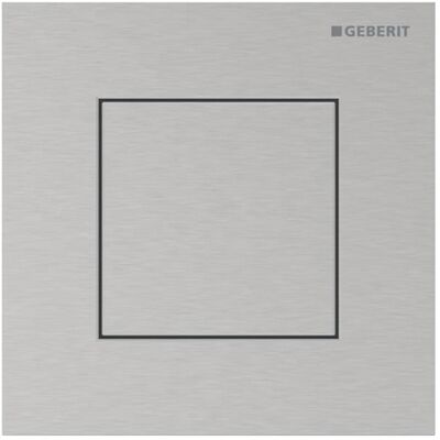 Geberit Typ 40 Urinal-Steuerung 116217FW1 pneumatisch, Square, gebürstet, easy-to-clean-beschichtet Geberit Typ 40 Urinal-Steuerung 116217FW1 pneumatisch, Square, gebürstet, easy-to-clean-beschichtet