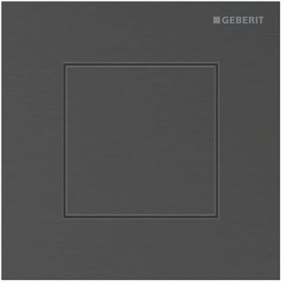 Geberit Typ 40 Urinal-Steuerung 116217QD1 pneumatisch, Square, schwarzchrom / gebürstet, easy-to-clean-beschichtet Geberit Typ 40 Urinal-Steuerung 116217QD1 pneumatisch, Square, schwarzchrom / gebürstet, easy-to-clean-beschichtet