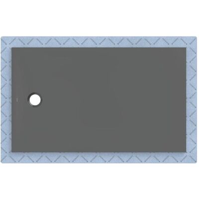 Geberit CleanFloor30 Duschfläche 551016DM1 bodeneben, mit Dichtvlies, 90 x 150 cm, graphit / matt Geberit CleanFloor30 Duschfläche 551016DM1 bodeneben, mit Dichtvlies, 90 x 150 cm, graphit / matt