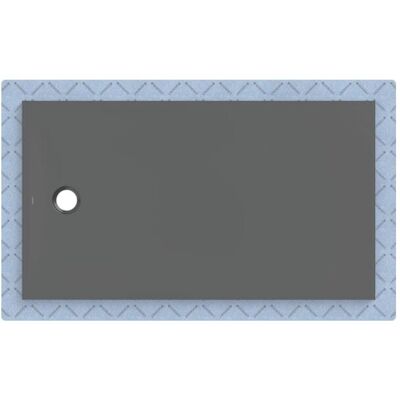 Geberit CleanFloor30 Duschfläche 551017DM1 bodeneben, mit Dichtvlies, 90 x 160 cm, graphit / matt Geberit CleanFloor30 Duschfläche 551017DM1 bodeneben, mit Dichtvlies, 90 x 160 cm, graphit / matt