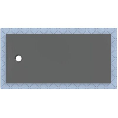 Geberit CleanFloor30 Duschfläche 551010DM1 bodeneben, mit Dichtvlies, 80 x 170 cm, graphit / matt Geberit CleanFloor30 Duschfläche 551010DM1 bodeneben, mit Dichtvlies, 80 x 170 cm, graphit / matt