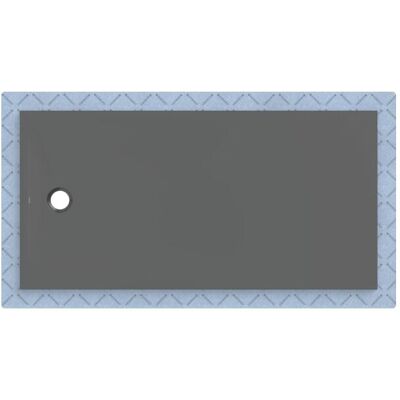 Geberit CleanFloor30 Duschfläche 551019DM1 bodeneben, mit Dichtvlies, 90 x 180 cm, graphit / matt Geberit CleanFloor30 Duschfläche 551019DM1 bodeneben, mit Dichtvlies, 90 x 180 cm, graphit / matt