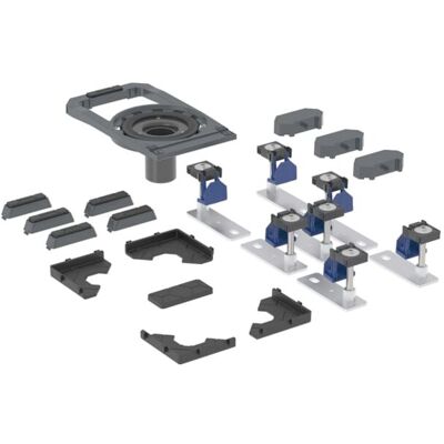 Geberit Duofix Duschwannenablauf 551560001 mit 7 Füßen, stockwerksdurchdringende Installation Geberit Duofix Duschwannenablauf 551560001 mit 7 Füßen, stockwerksdurchdringende Installation