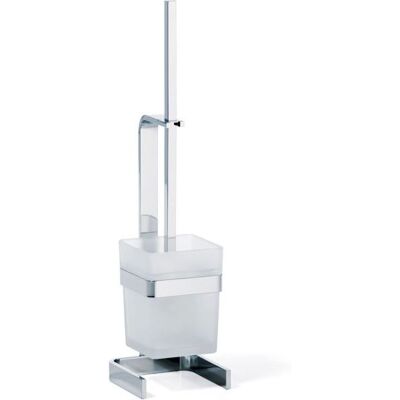 Giese Messing Toilettenbürstengarnitur - Eckig, Standmodell Giese Messing Toilettenbürstengarnitur - Eckig, Standmodell