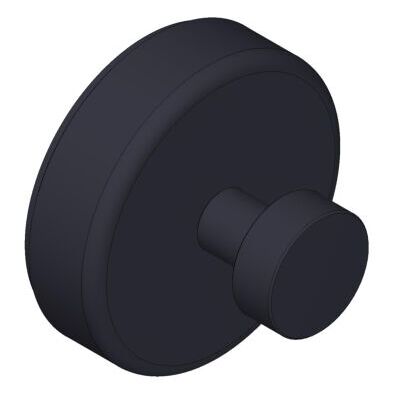 Giese GmbH Giese Handtuchhaken 34047-14 mit Magnetbefestigung für Heizkörper, schwarz matt Giese GmbH Giese Handtuchhaken 34047-14 mit Magnetbefestigung für Heizkörper, schwarz matt