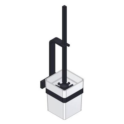 Giese GmbH Giese Gifix Tono WC Bürstengarnitur 39073-14 Wandmodell schwarz matt Giese GmbH Giese Gifix Tono WC Bürstengarnitur 39073-14 Wandmodell schwarz matt