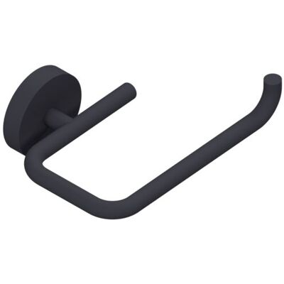 Giese GmbH Giese Gifix Uno Papierhalter 33070-14 ohne Deckel, schwarz matt Giese GmbH Giese Gifix Uno Papierhalter 33070-14 ohne Deckel, schwarz matt