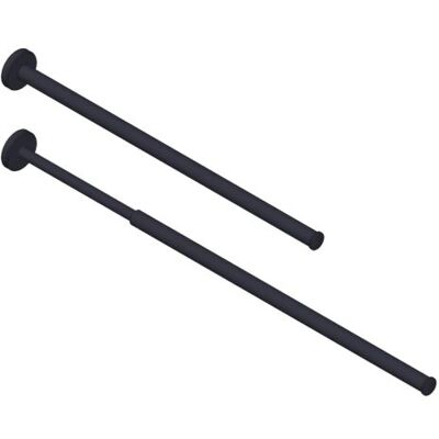 Giese GmbH Giese Handtuchhalter 90112-14 ausziehbar, Länge 495 - 680 mm, schwarz matt Giese GmbH Giese Handtuchhalter 90112-14 ausziehbar, Länge 495 - 680 mm, schwarz matt