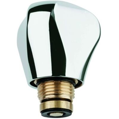 Grohe Oberteil mit Treflor Griff 11086 11086000 Markierung blau/rot 1/2" chrom Grohe Oberteil mit Treflor Griff 11086 11086000 Markierung blau/rot 1/2" chrom