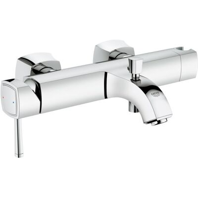 Grohe Grandera Wannen Armatur 23317000 chrom, mit integriertem Brausehalter Grohe Grandera Wannen Armatur 23317000 chrom, mit integriertem Brausehalter