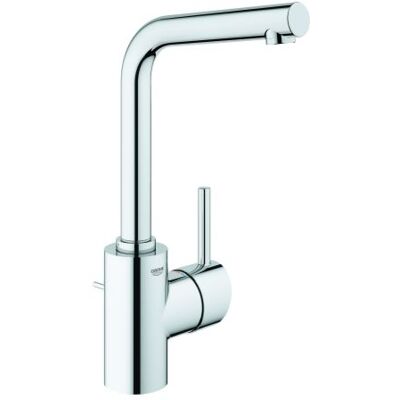 Grohe Concetto Waschtischarmatur 23739002 chrom, L-Size, mit Ablaufgarnitur, innenliegende Wasserführung Grohe Concetto Waschtischarmatur 23739002 chrom, L-Size, mit Ablaufgarnitur, innenliegende Wasserführung