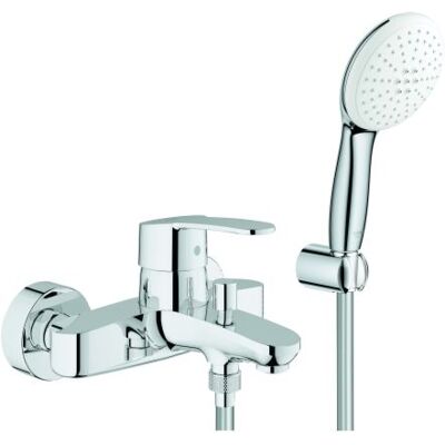 Grohe Eurostyle Cosmopolitan Wannenarmatur 25275002 25275_2 mit Wandhalterset, chrom Grohe Eurostyle Cosmopolitan Wannenarmatur 25275002 25275_2 mit Wandhalterset, chrom