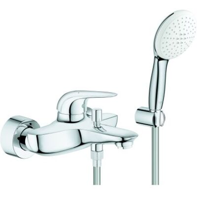 Grohe Eurostyle Wannenarmatur mit Tempesta Duschsatz - Modern & Langlebig Grohe Eurostyle Wannenarmatur mit Tempesta Duschsatz - Modern & Langlebig