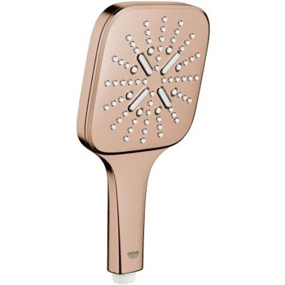 Grohe Rainshower Handbrause 26582DL0 warm sunset gebürstet, 3 Strahlarten, mit Durchflussbegrenzer 9,5 l/min Grohe Rainshower Handbrause 26582DL0 warm sunset gebürstet, 3 Strahlarten, mit Durchflussbegrenzer 9,5 l/min