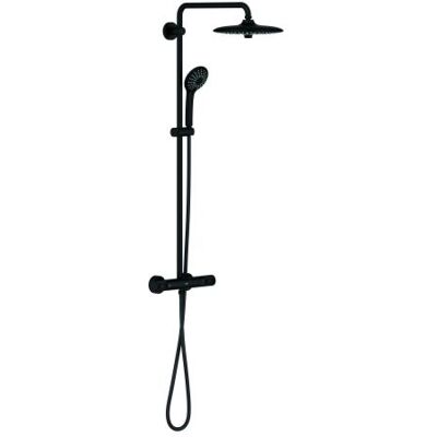 Grohe Euphoria 260 Phantom Black Duschsystem mit Thermostat Grohe Euphoria 260 Phantom Black Duschsystem mit Thermostat