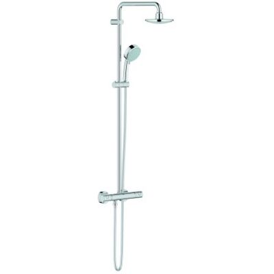 Grohe Tempesta Cosmopolitan System 160 27922000 mit Thermostatbatterie für Wandmontage, chrom Grohe Tempesta Cosmopolitan System 160 27922000 mit Thermostatbatterie für Wandmontage, chrom