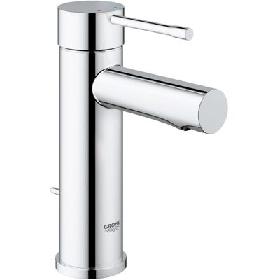 Grohe Essence Waschtischarmatur 32898001 chrom, S-Size, Ablaufgarnitur Grohe Essence Waschtischarmatur 32898001 chrom, S-Size, Ablaufgarnitur