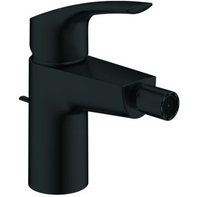 Grohe Eurosmart Bidetarmatur 329292433 1/2", mit Ablaufgarnitur, Temperaturbegrenzer, matt black Grohe Eurosmart Bidetarmatur 329292433 1/2", mit Ablaufgarnitur, Temperaturbegrenzer, matt black