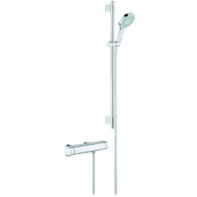 Grohetherm 2000 Brause Thermostat 34482001 chrom, mit Brausegarnitur Power & Soul Grohetherm 2000 Brause Thermostat 34482001 chrom, mit Brausegarnitur Power & Soul