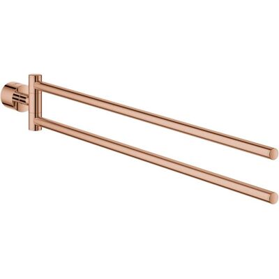 Grohe Atrio Handtuchhalter 40308DA3 warm sunset, 2-armig, nicht schwenkbar, verdeckte Befestigung Grohe Atrio Handtuchhalter 40308DA3 warm sunset, 2-armig, nicht schwenkbar, verdeckte Befestigung