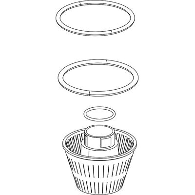 Grünbeck Harzfänger mit O-Ring 187616e zu GS2/G2, GE2 / GSE2, softliQ Grünbeck Harzfänger mit O-Ring 187616e zu GS2/G2, GE2 / GSE2, softliQ
