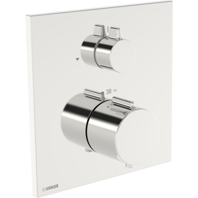 HANSAEASYTHERM 8113 Thermostat 81139262 Fertigmontageset, Sichtteil f. einen Abgang, eckig chrom HANSAEASYTHERM 8113 Thermostat 81139262 Fertigmontageset, Sichtteil f. einen Abgang, eckig chrom