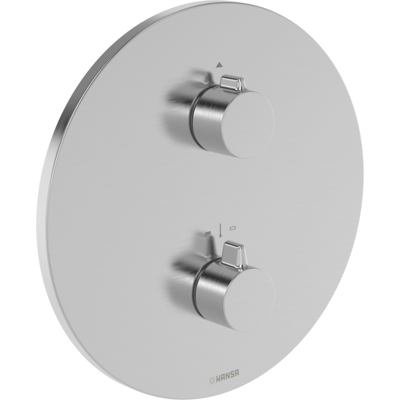 HANSAEASYMIX 8871 Fertigmontageset 8871905280 EasyMix, Sichtteil für einen Abgang, rund Stahl gebürstet HANSAEASYMIX 8871 Fertigmontageset 8871905280 EasyMix, Sichtteil für einen Abgang, rund Stahl gebürstet
