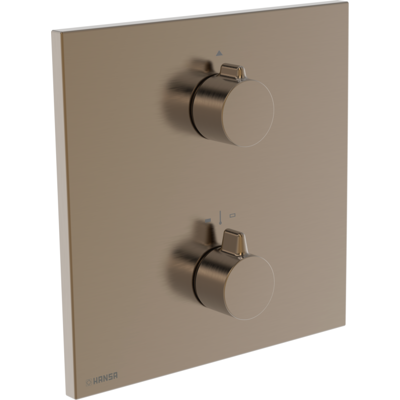 HANSAEASYMIX 8871 Fertigmontageset 8871906281 EasyMix, Sichtteil für einen Abgang, eckig Bronze gebürstet HANSAEASYMIX 8871 Fertigmontageset 8871906281 EasyMix, Sichtteil für einen Abgang, eckig Bronze gebürstet