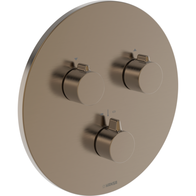 HANSAEASYMIX 8872 Fertigmontageset 8872905281 EasyMix, Fertigset für zwei Abgänge, rund Bronze gebürstet HANSAEASYMIX 8872 Fertigmontageset 8872905281 EasyMix, Fertigset für zwei Abgänge, rund Bronze gebürstet