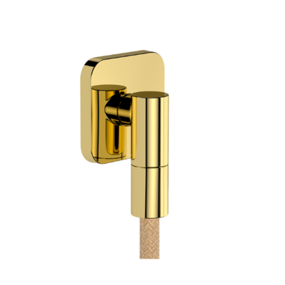 Hansgrohe FixFit Fine Q Wandanschluss - Gold - Wandanschluss Hansgrohe FixFit Fine Q Wandanschluss - Gold - Wandanschluss