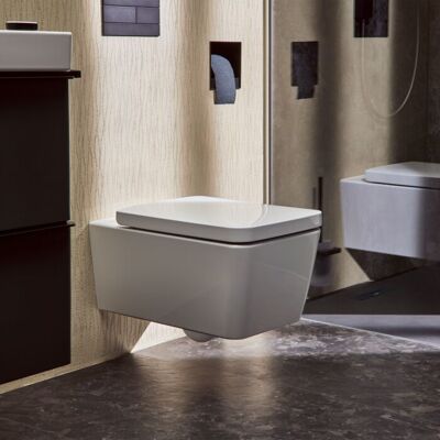 Hansgrohe EluPura WC-Sitz - SoftClose, QuickRelease, Obere Befestigung Hansgrohe EluPura WC-Sitz - SoftClose, QuickRelease, Obere Befestigung