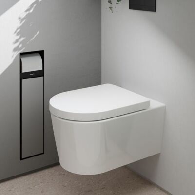 Hansgrohe EluPura S Wand-WC - HygieneEffect, SoftClose, Wasser sparend Hansgrohe EluPura S Wand-WC - HygieneEffect, SoftClose, Wasser sparend