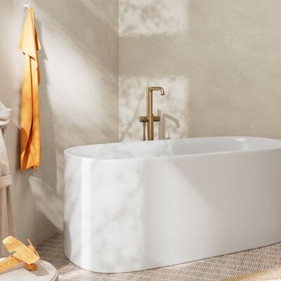 Hansgrohe Tecturis S Badewannenmischer - Gebürstetes Bronze Hansgrohe Tecturis S Badewannenmischer - Gebürstetes Bronze
