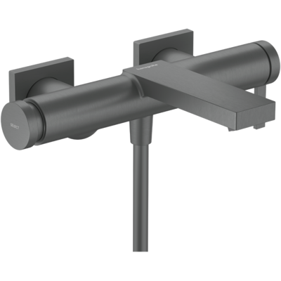 Hansgrohe Tecturis E Einhebel-Wannenarmatur 73420340 Ausladung 213mm, Aufputz, brushed black chrome Hansgrohe Tecturis E Einhebel-Wannenarmatur 73420340 Ausladung 213mm, Aufputz, brushed black chrome