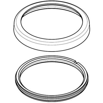 Hansgrohe Rosette Axor Brausehalter - Badewannenarmatur Hansgrohe Rosette Axor Brausehalter - Badewannenarmatur