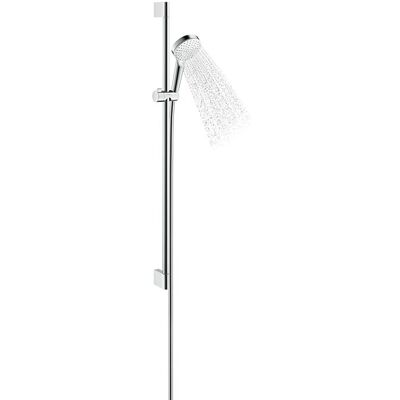 Hansgrohe Crometta 1jet Brauseset 26539400 weiss chrom, EcoSmart, mit 90 cm Brausestange Hansgrohe Crometta 1jet Brauseset 26539400 weiss chrom, EcoSmart, mit 90 cm Brausestange