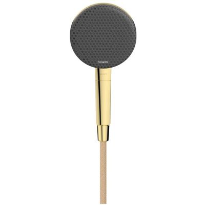 Hansgrohe Raindance Alive Select S - 125 mm Duschkopf - Polished Gold Optic - 3 Strahlarten Hansgrohe Raindance Alive Select S - 125 mm Duschkopf - Polished Gold Optic - 3 Strahlarten