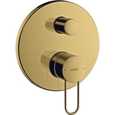 Hansgrohe Axor Uno Wandmontage Badewannenmischer - Polished Gold - 38428990 Hansgrohe Axor Uno Wandmontage Badewannenmischer - Polished Gold - 38428990