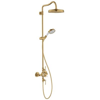 Hansgrohe Axor Montreux Duschstange mit Thermostat - Brushed Gold - Dusche Hansgrohe Axor Montreux Duschstange mit Thermostat - Brushed Gold - Dusche