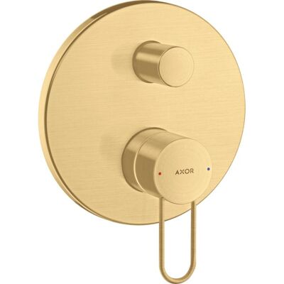 Hansgrohe Axor Uno Badewannenmischer - Gebürstetes Gold Hansgrohe Axor Uno Badewannenmischer - Gebürstetes Gold