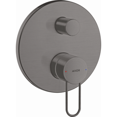 Hansgrohe Axor Uno Badewannenmischer - Brushed Black Chrome Hansgrohe Axor Uno Badewannenmischer - Brushed Black Chrome