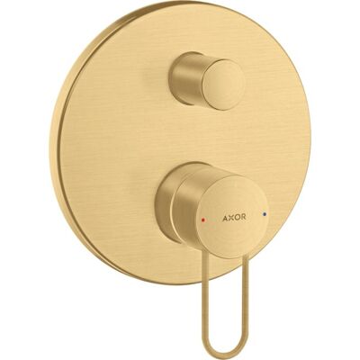 Hansgrohe Axor Uno Fertigmontageset - Unterputz-Wannenarmatur, gebürstet Gold Hansgrohe Axor Uno Fertigmontageset - Unterputz-Wannenarmatur, gebürstet Gold