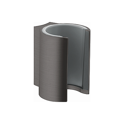 Hansgrohe Axor Starck Brausehalter - Feste Halteposition - Geborstener Schwarz Chrome Hansgrohe Axor Starck Brausehalter - Feste Halteposition - Geborstener Schwarz Chrome