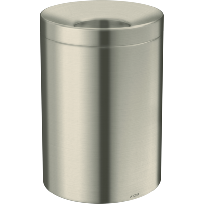 HANSGROHE AXOR Circular Abfalleimer - 5L - Gebürstet Nickel HANSGROHE AXOR Circular Abfalleimer - 5L - Gebürstet Nickel