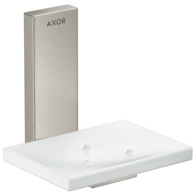 Hansgrohe Axor Seifenschale 42605800 Glas, Wandmontage, stainless steel optic Hansgrohe Axor Seifenschale 42605800 Glas, Wandmontage, stainless steel optic