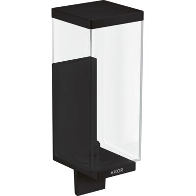 HANSGROHE AXOR Universal Seifenspender - Rechteckig, 600 ml, schwarz matt HANSGROHE AXOR Universal Seifenspender - Rechteckig, 600 ml, schwarz matt