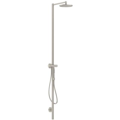 Hansgrohe Axor Starck Duschsäule 12672800 mit Thermostat, Kopfbrause 240 1jet, stainless steel optic Hansgrohe Axor Starck Duschsäule 12672800 mit Thermostat, Kopfbrause 240 1jet, stainless steel optic