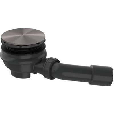 Hansgrohe AXOR Staro Komplettset 42542340 Ablaufgarnitur für Duschwanne, brushed black chrome Hansgrohe AXOR Staro Komplettset 42542340 Ablaufgarnitur für Duschwanne, brushed black chrome